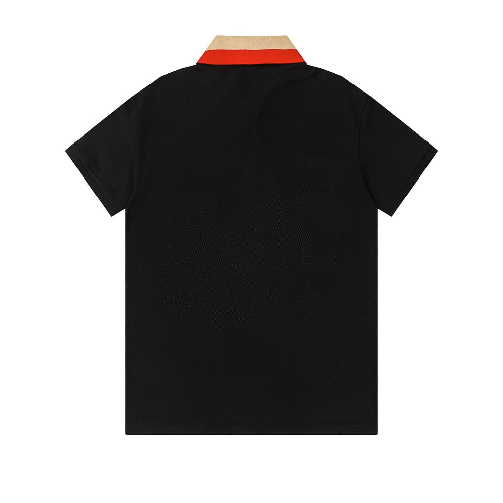 Burberry Logo Detail Cotton Piqué Polo Shirt